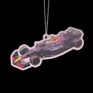 Max Verstappen F1 Car Custom Air Freshener | Fresh Aura Merch | New Car Scent